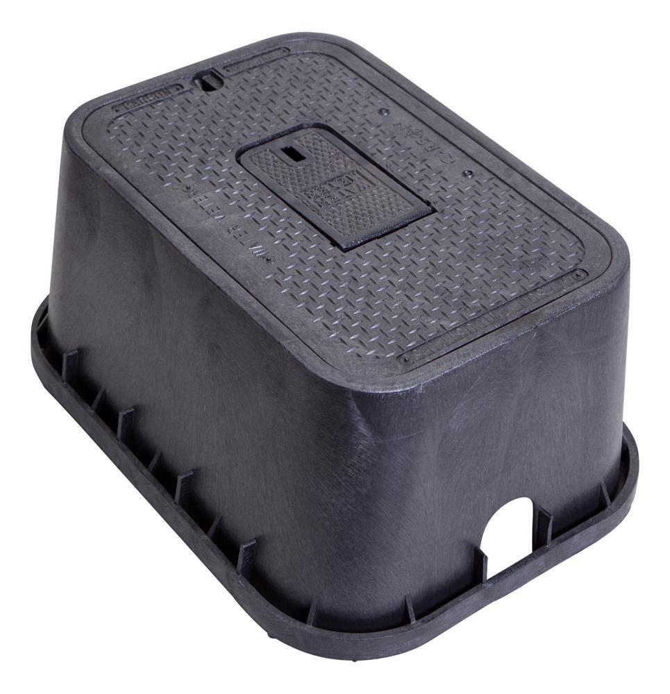 Carson Industries Black Plastic Meter Box Unit 
