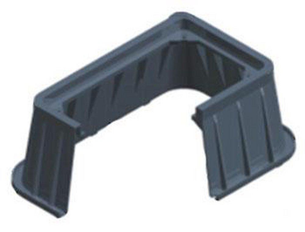Carson Industries Black Plastic Meter Box Body Only in Black 