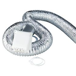 4 x 15 in. Dryer Venting Kit in White