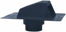 Deflecto Black 15 x 8 in. Roof Vent in Black 