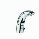 1.5 gpm Battery Powered Sensor Bathroom Sink Faucet with Integrated Side Mixer in Polished Chrome
