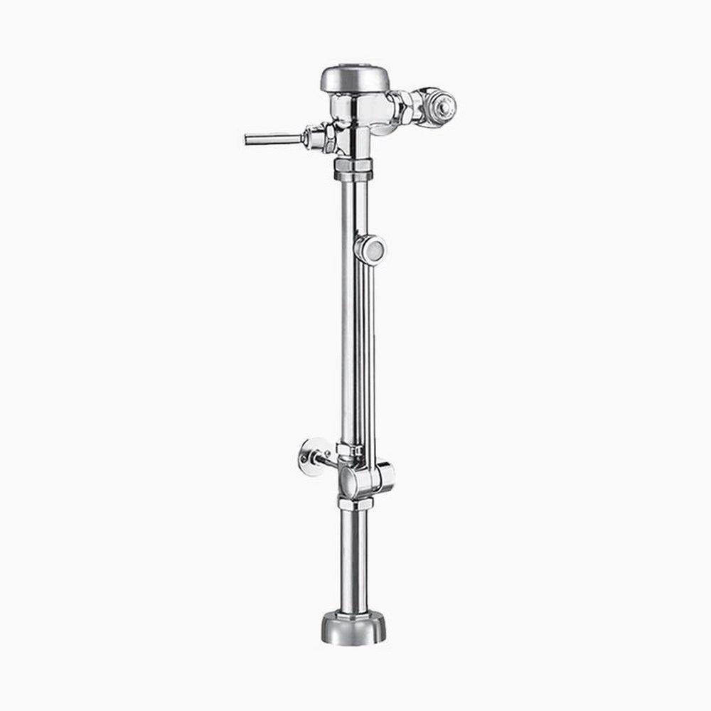 Sloan Valve Polished Chrome 1.6 gpf Water Closet Flushometer for Floor Mounted or Wall Hung 1-1/2 in. Top Spud Bowls 