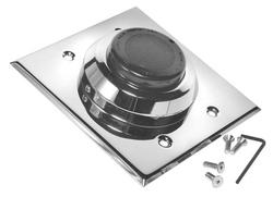 Button Assembly in Polished Chrome