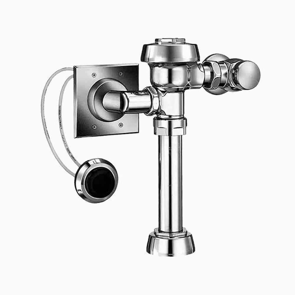 Sloan Valve Polished Chrome 1.6 gpf Exposed Hydraulically Operated Manual Flushometer 