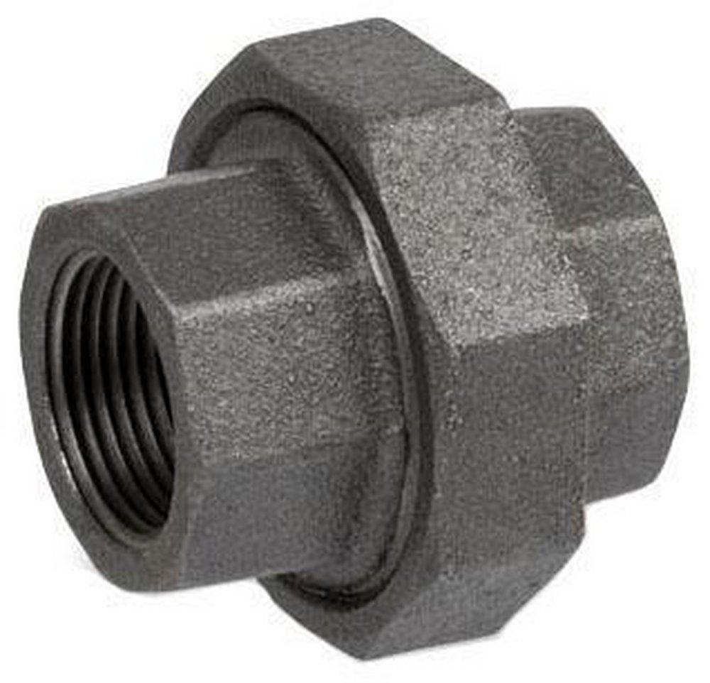 300# Ground Joint Black Malleable Iron Union 