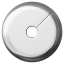 PROFLO&reg; Chrome 1/2 in. IPS Plastic Split Escutcheon 