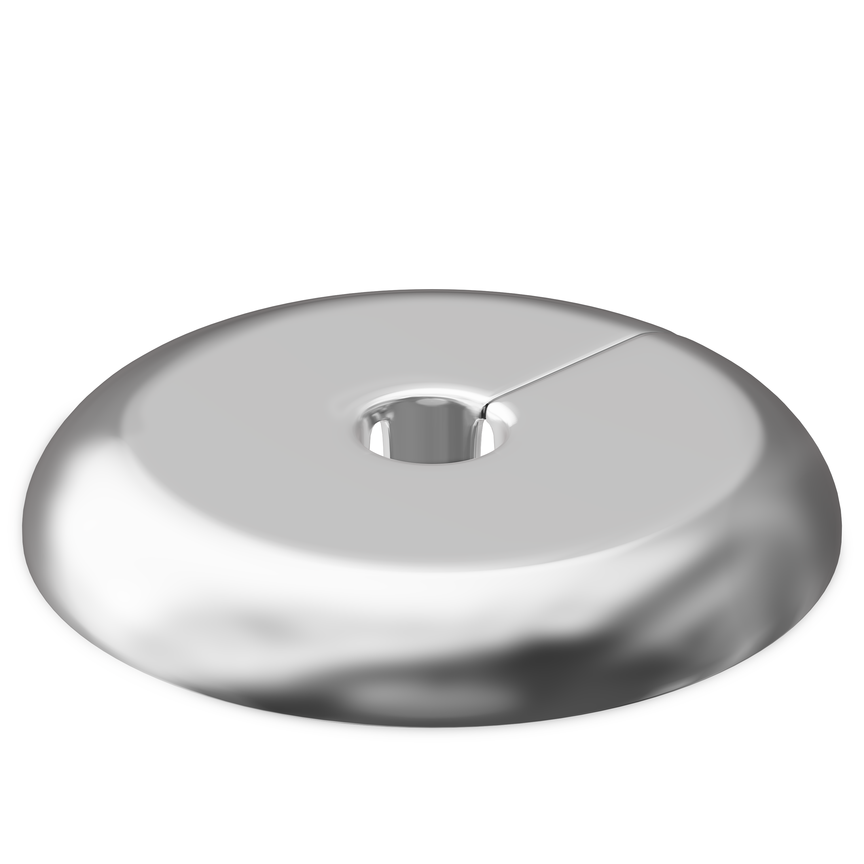 PROFLO&reg; Chrome 1/2 in. IPS Plastic Split Escutcheon 