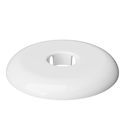 3/4 in. Plastic CTS Split  Escutcheon in White
