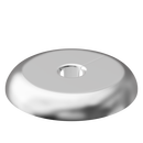 PROFLO&reg; Chrome 5/8 in. OD Plastic Split Escutcheon 