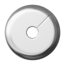 PROFLO&reg; Chrome 5/8 in. OD Plastic Split Escutcheon 
