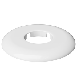 1-1/2 in. Plastic IPS Split Escutcheon in White