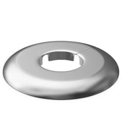 1-1/2 in. Plastic IPS Plastic Split Escutcheon in Chrome Plated