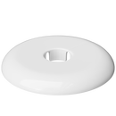 PROFLO&reg; White Plastic Split Escutcheon in Chrome 