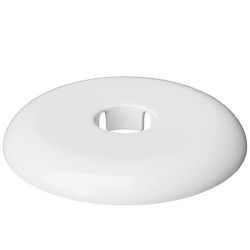 3/4 in. Plastic IPS Split Escutcheon in White