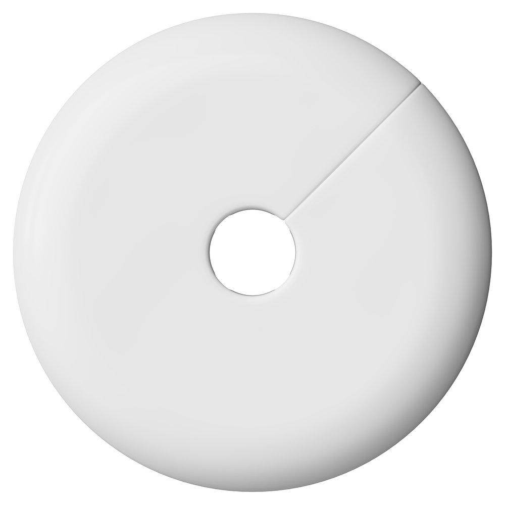PROFLO&reg; White 1/2 in. IPS Plastic Split Escutcheon 