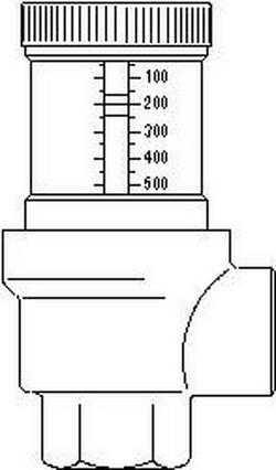 3/4 in. Bronze NPT 10# Pressure Relief Valve