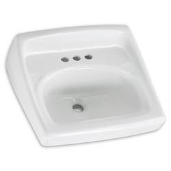 18-1/4 x 20-1/2 in.  Undermount Bathroom Sink in White