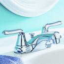 American Standard Polished Chrome Two Handle Centerset Bathroom Sink Faucet 