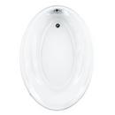 American Standard White 59-1/2 x 42-1/4 in. Drop-In Bathtub with Right Drain 