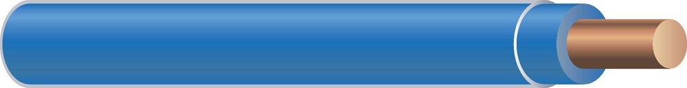 Southwire&reg; Blue 14 ga Blue THHN Wire 
