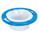 Water-Tite 2-1/4 in. PVC Adjustable Flush Closet Flange Less Knockout 