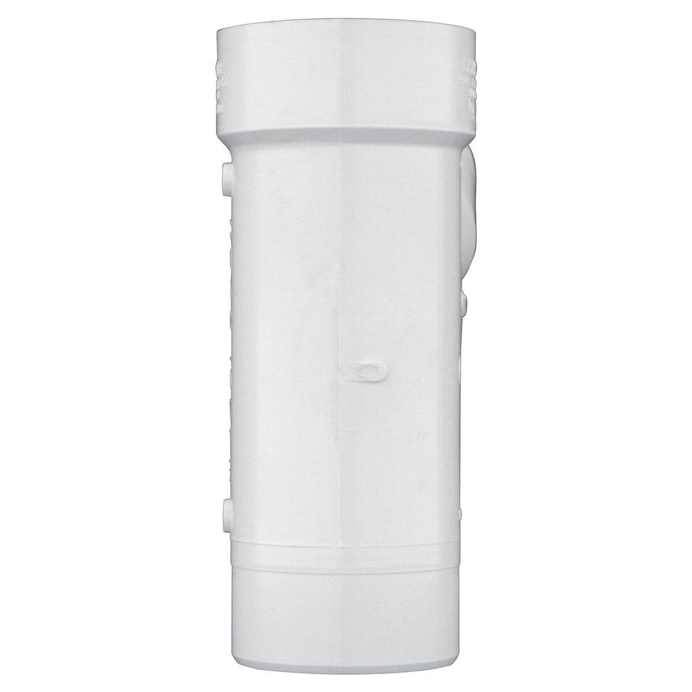 White PVC DWV Street Wye 