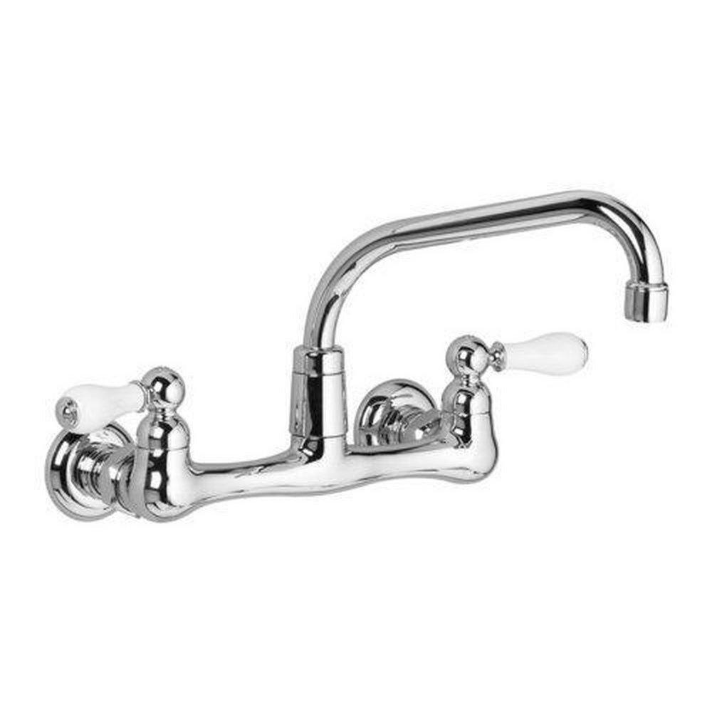 American Standard Polished Chrome Two Handle Kitchen Faucet 