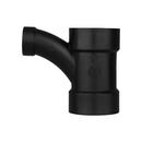 Black ABS DWV Combination Wye 