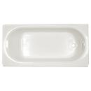 American Standard White 60 x 30 in. Soaker Alcove Bathtub Right Drain 