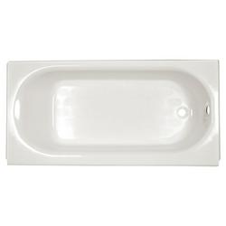 60 in. x 30 in. Soaker Alcove Bathtub with Right Drain in White