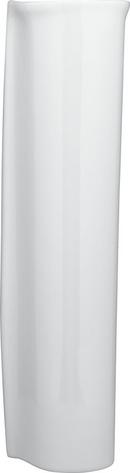 6-11/16 x 6-7/8 in. Pedestal Sink Base in White