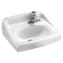20-1/2 x 18-1/4 in. Specialty Wall Mount Bathroom Sink in White