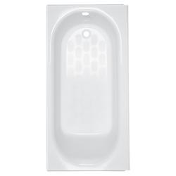 60 in. x 30 in. Soaker Alcove Bathtub with Right Drain in White