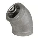 2 in. Threaded Schedule 5 Stainless Steel 45 Degree Elbow