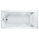 72 x 35-3/4 in. Drop-In Bathtub with Reversible Drain in White