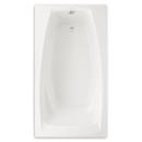 60 x 32-3/4 in. Drop-In Bathtub with Reversible Drain in White
