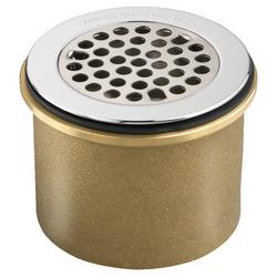 Grid Strainer for 3-1/2 in. Outlet in Polished Chrome