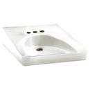 20 x 27 in. Rectangular Wall Mount Bathroom Sink in White