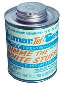Jomar International White PTFE Thread Sealant in White 