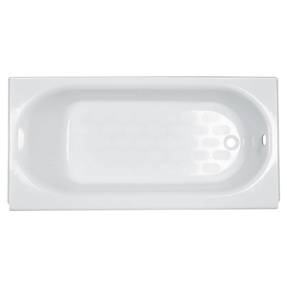 American Standard White 60 x 34 in. Soaker Alcove Bathtub with Left Drain 