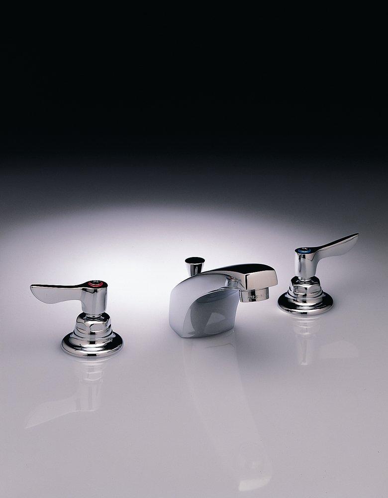 American Standard Polished Chrome Two Handle Widespread Bathroom Sink Faucet 