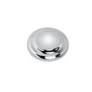 Faucet Button Index Cap with O-Ring in Polished Chrome