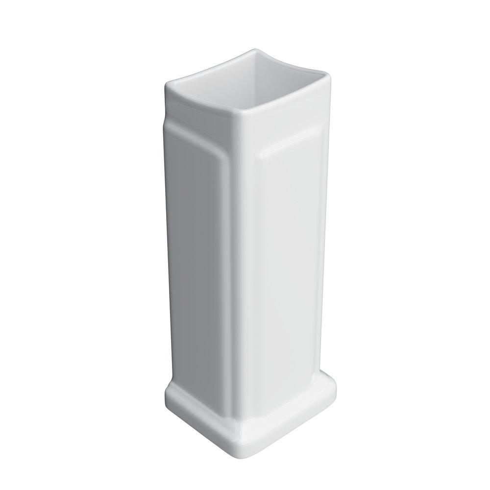 PROFLO&reg; White 25-1/2 in. Vitreous China Pedestal for PF1410 