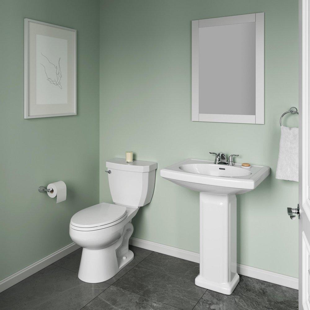 PROFLO&reg; White 25-1/2 in. Vitreous China Pedestal for PF1410 