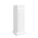 25-1/2 x 19-5/8 in. Pedestal Sink Base in White