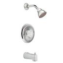 Moen Polished Chrome Single Handle Single Function Bathtub & Shower Faucet 