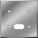 Sloan Valve Polished Chrome EL139 Plate for 2 Gang 4-1/2 in. Square Box 