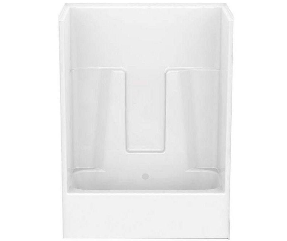 Aquatic White 54 Tub and Shower White 