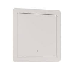 10 x 10 in. Metal Universal Access Door in Almond