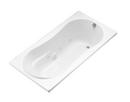 72 x 36 in. Alcove Whirlpool Tub with Integral Flange and Right Hand Drain in White
